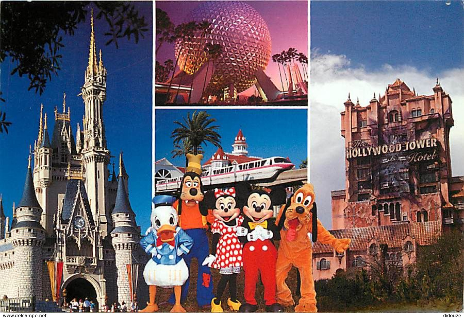 Parc D'Attractions - Walt Disney World - Multivues - CPM - Voir Scans Recto-Verso - Disneyworld