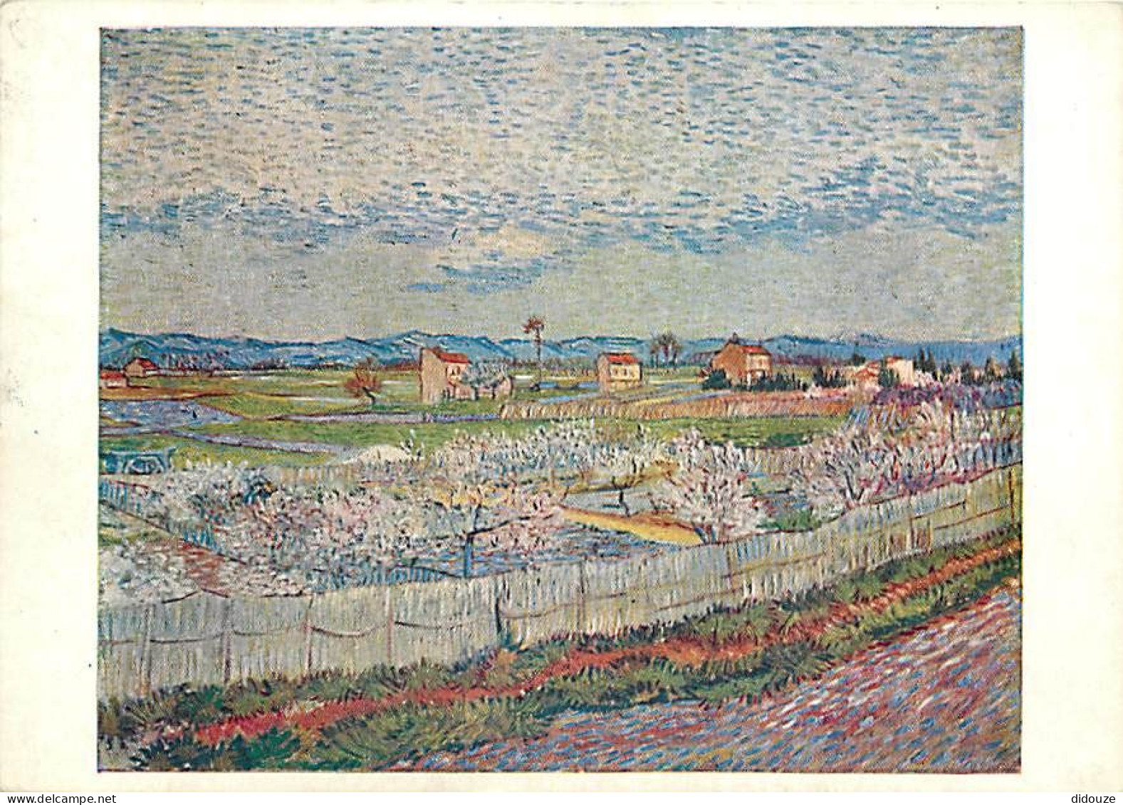 Art - Peinture - Vincent Van Gogh - The Orchard - CPM - Voir Scans Recto-Verso - Malerei & Gemälde