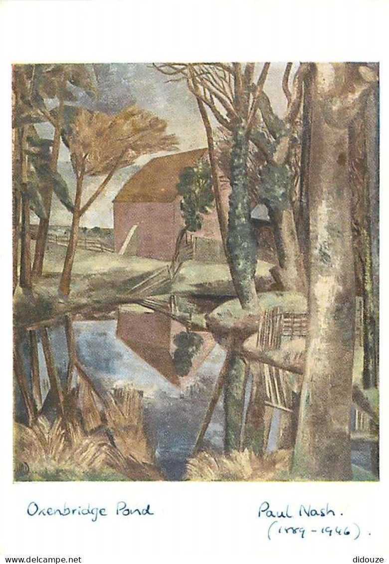 Art - Peinture - Paul Nash - Oxenbridge Pond - CPM - Voir Scans Recto-Verso - Schilderijen