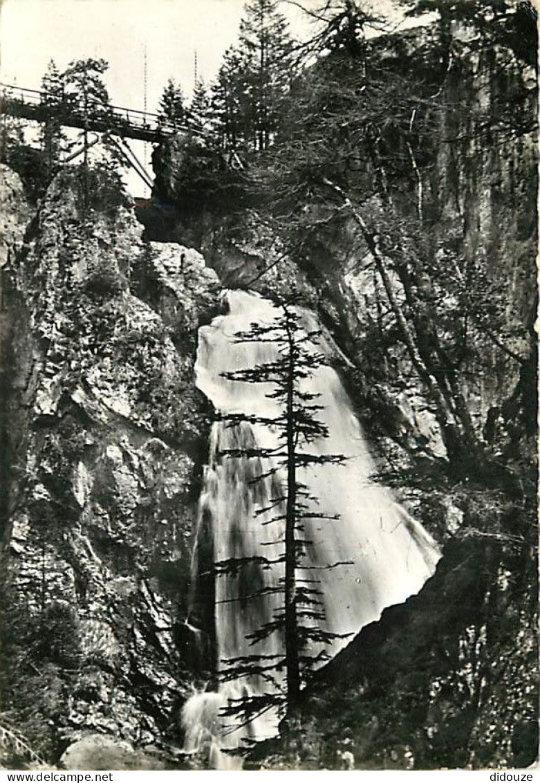 06 - Saint Martin Vésubie - Cascade Du Boréon - Carte Dentelée - CPSM Grand Format - Voir Scans Recto-Verso - Saint-Martin-Vésubie