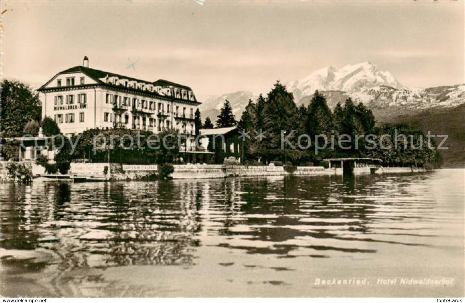 13816402 Beckenried Vierwaldstaettersee NW Hotel Nidwaldnerhof  - Andere & Zonder Classificatie