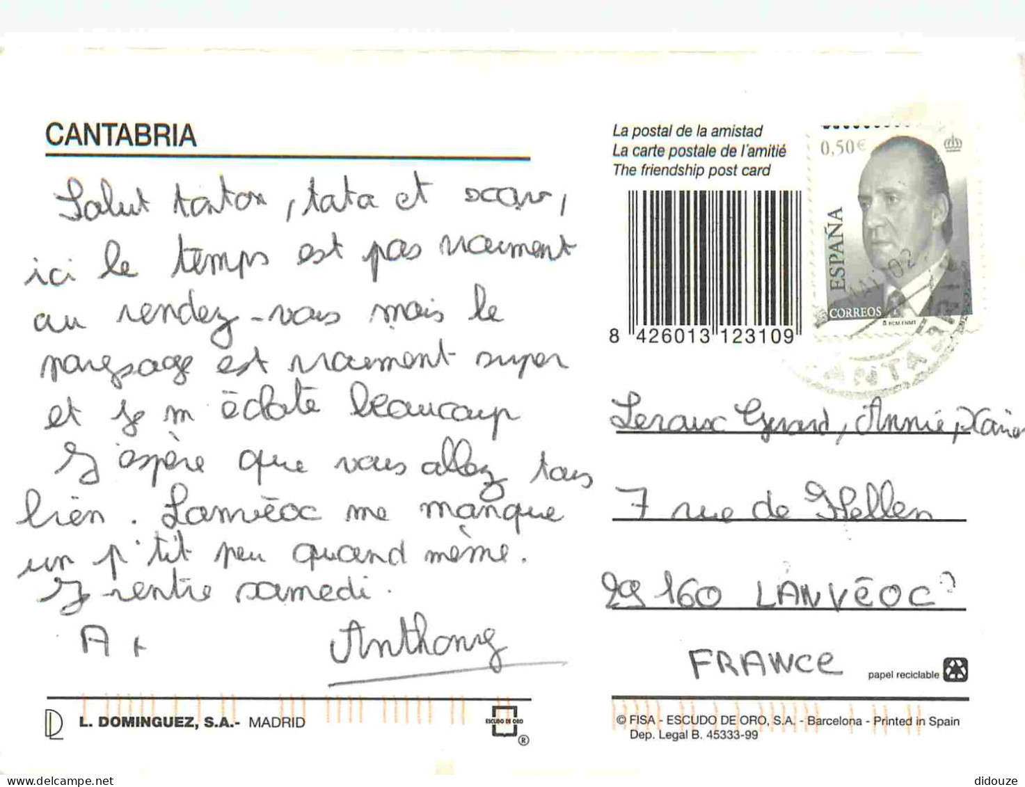 Espagne - Espana - Cantabria - Multivues - CPM - Voir Scans Recto-Verso - Cantabrië (Santander)