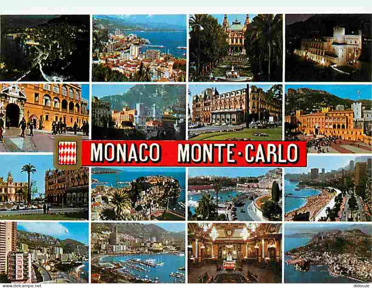 Monaco - Monte-Carlo - Multivues - Blasons - Carte Neuve - CPM - Voir Scans Recto-Verso - Monte-Carlo