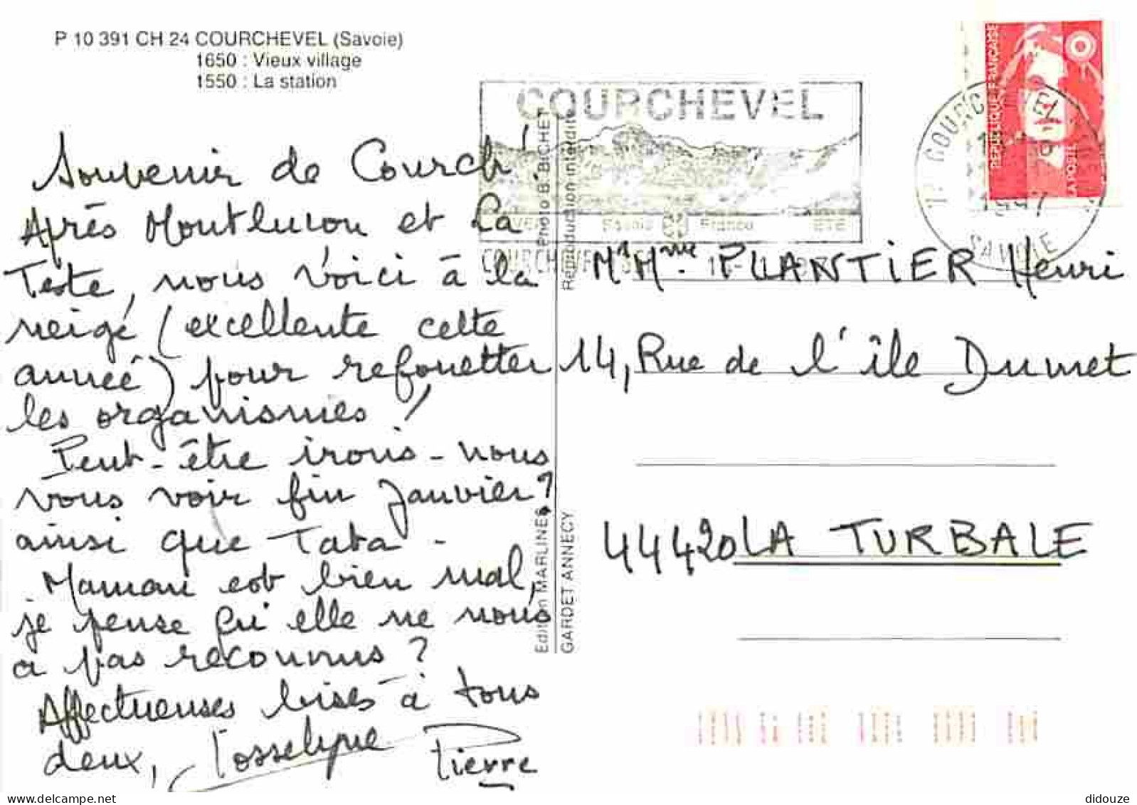 73 - Courchevel - Vieux Village - La Station - CPM - Voir Scans Recto-Verso - Courchevel