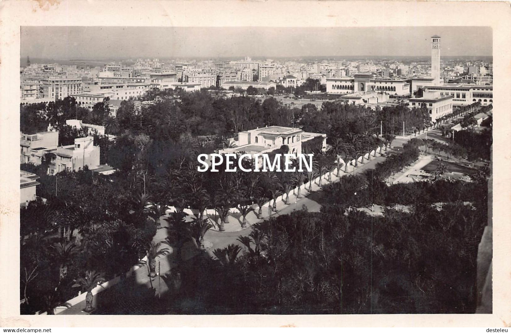 Vue Sur Le Centre De La Ville - Casablanca - Morocco - Casablanca