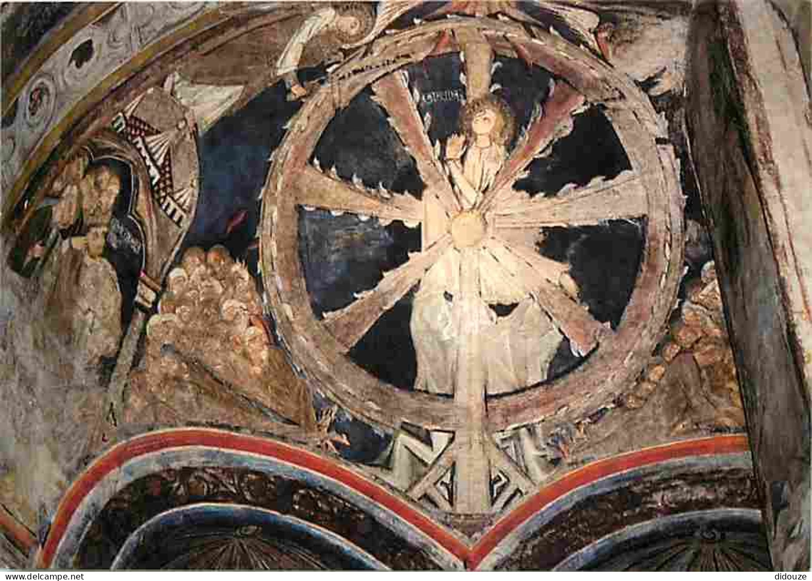 Art - Peinture Religieuse - Cathédrale Du Puy En Velay - Martyre De Sainte Catherine - Fresque Transept Nord - Carte Neu - Pinturas, Vidrieras Y Estatuas