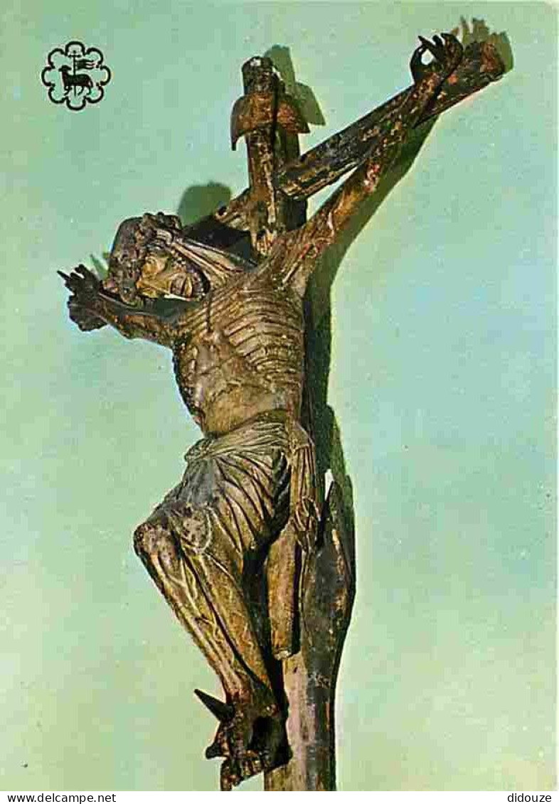 Art - Art Religieux - Perpignan - Célèbre Dévot Christ - Remarquable Sculpture Sur Bois - CPM - Voir Scans Recto-Verso - Pinturas, Vidrieras Y Estatuas
