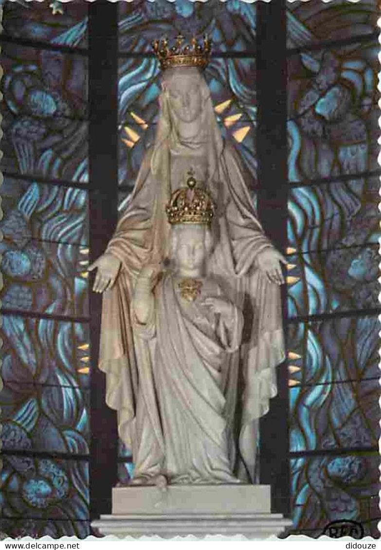 Art - Art Religieux - Issoudun - Pèlerinage à Notre Dame Du Sacré Coeur - Statue De Notre Dame Du Sacré Coeur  - CPM - V - Gemälde, Glasmalereien & Statuen