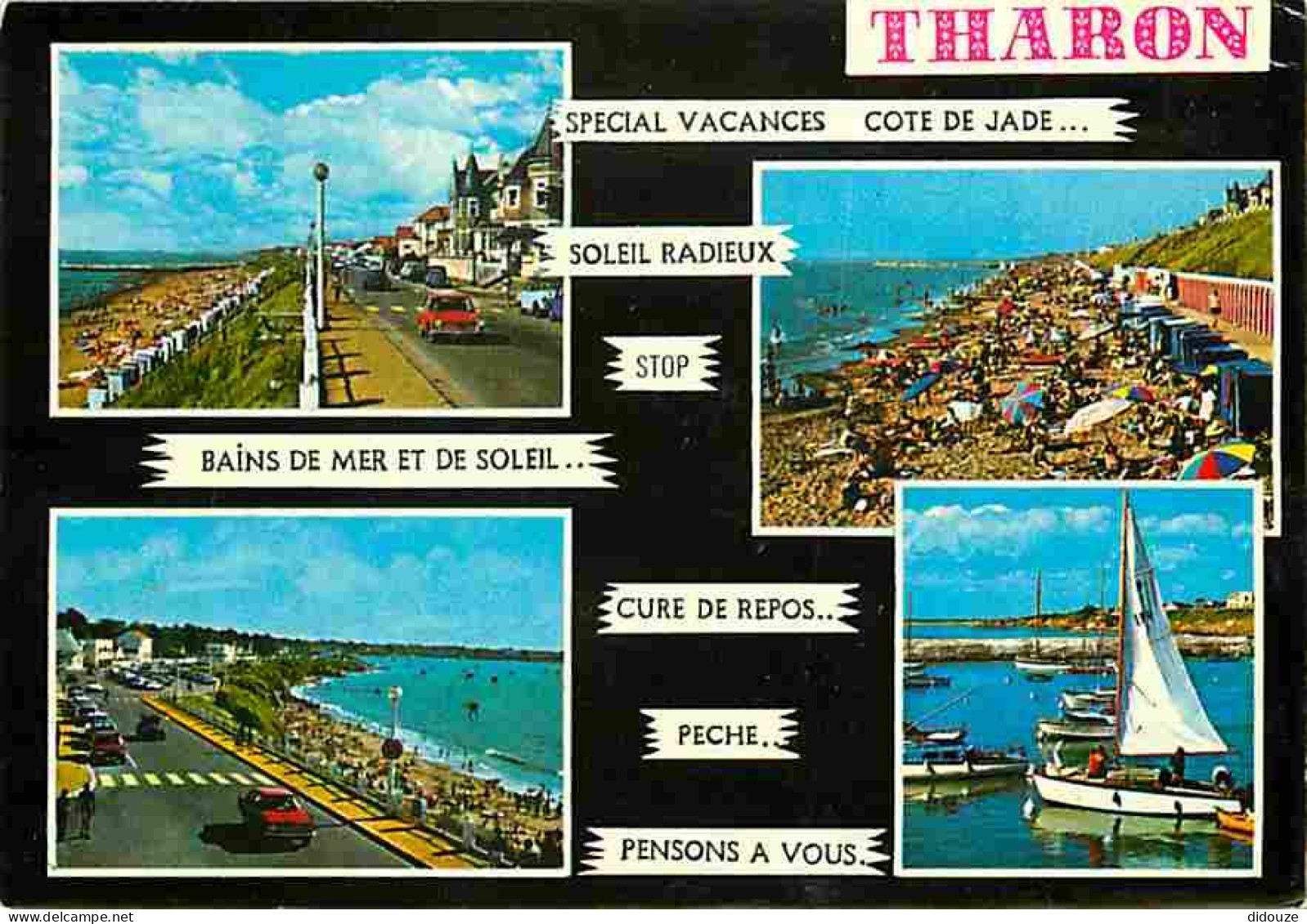 44 - Tharon Plage Saint Michel Chef Chef - Multivues - Plage - Automobiles - CPM - Voir Scans Recto-Verso - Saint-Michel-Chef-Chef