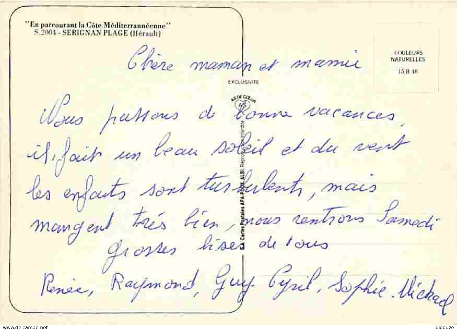 34 - Sérignan - Multivues - Chevaux - CPM - Voir Scans Recto-Verso - Autres & Non Classés