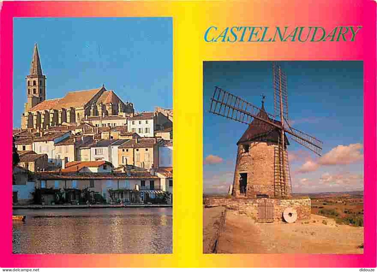 11 - Castelnaudary - Multivues - Moulin à Vent - Flamme Postale De Castelnaudary - CPM - Voir Scans Recto-Verso - Castelnaudary