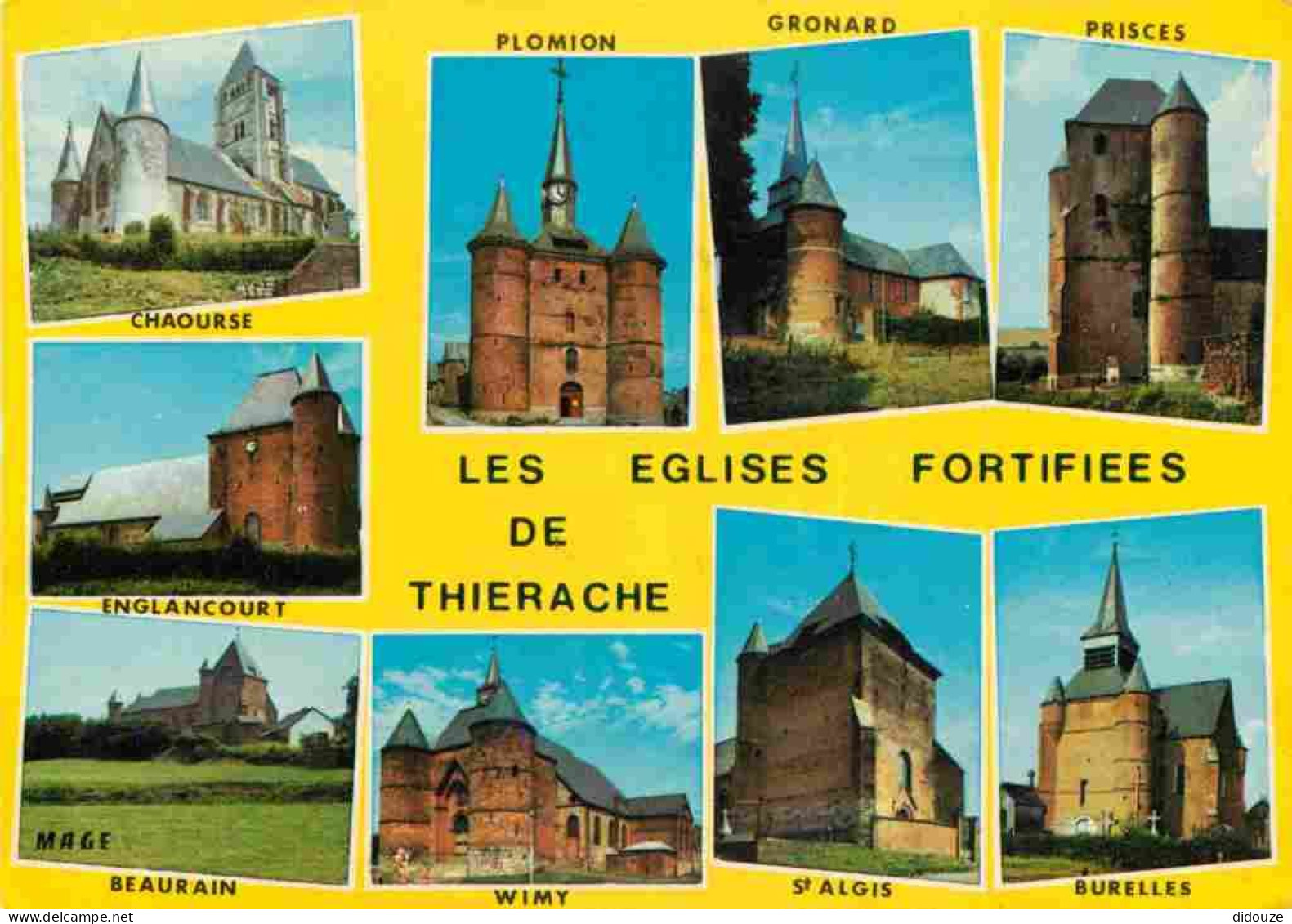 02 - Aisne - Les Eglises Fortifiées De Thiérache - Multivues - CPM - Voir Scans Recto-Verso - Autres & Non Classés