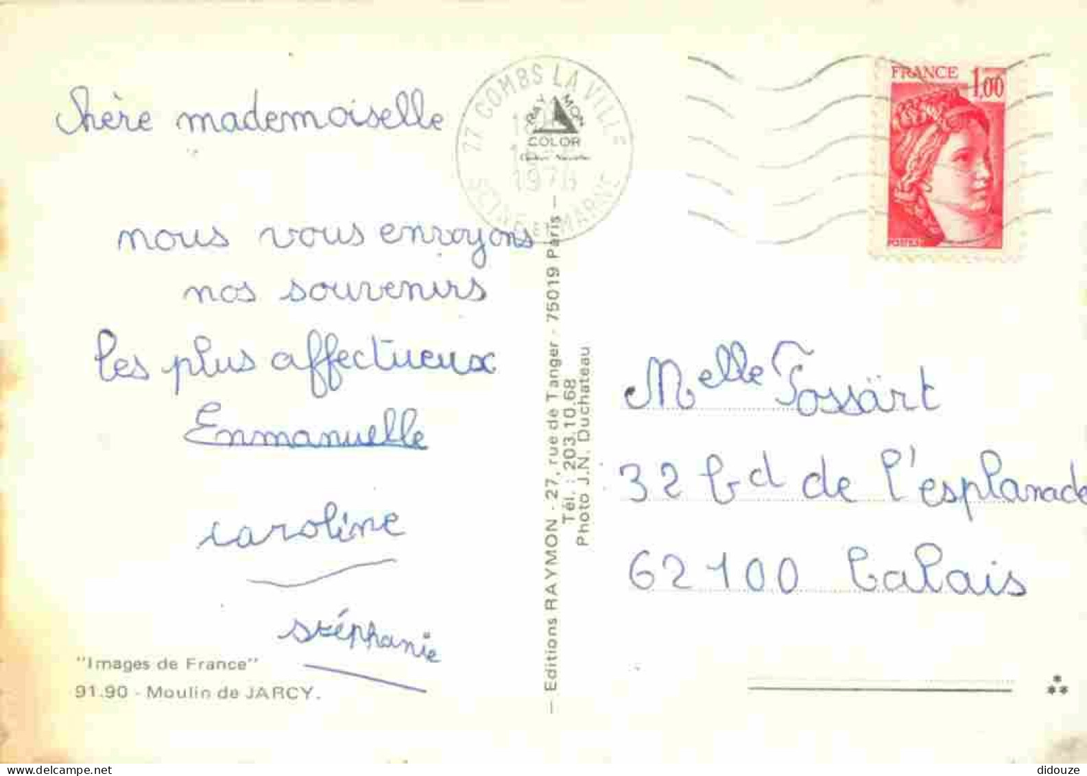 91 - Varennes-Jarcy - Le Vieux Moulin - CPM - Voir Scans Recto-Verso - Other & Unclassified
