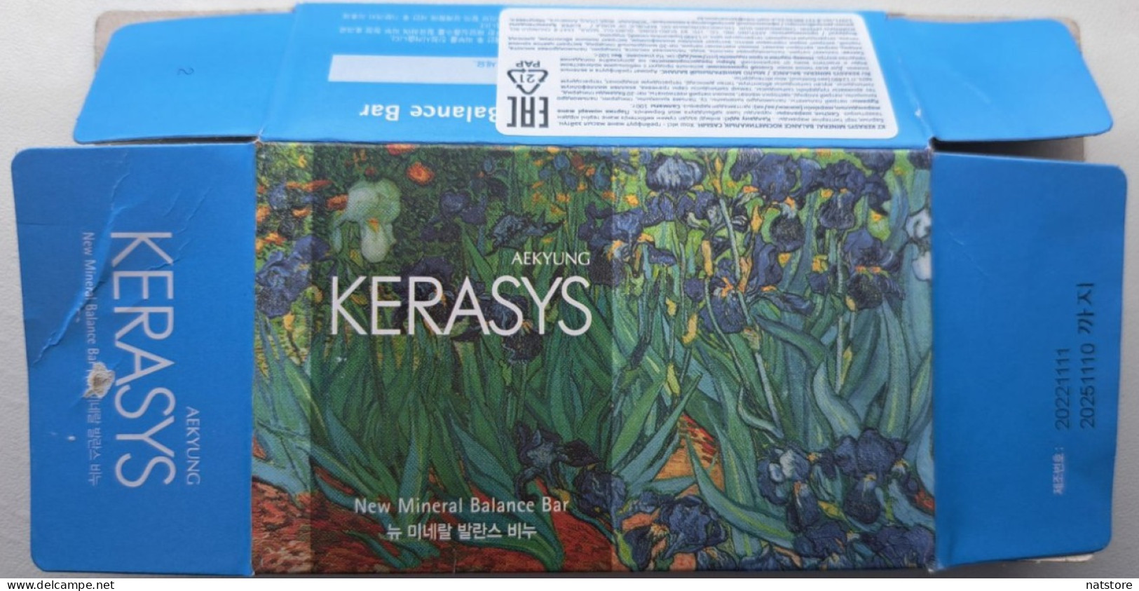 KOREA..SOAP LABEL..KERASYS..NEW MINERAL BALANCE BAR - Etiketten