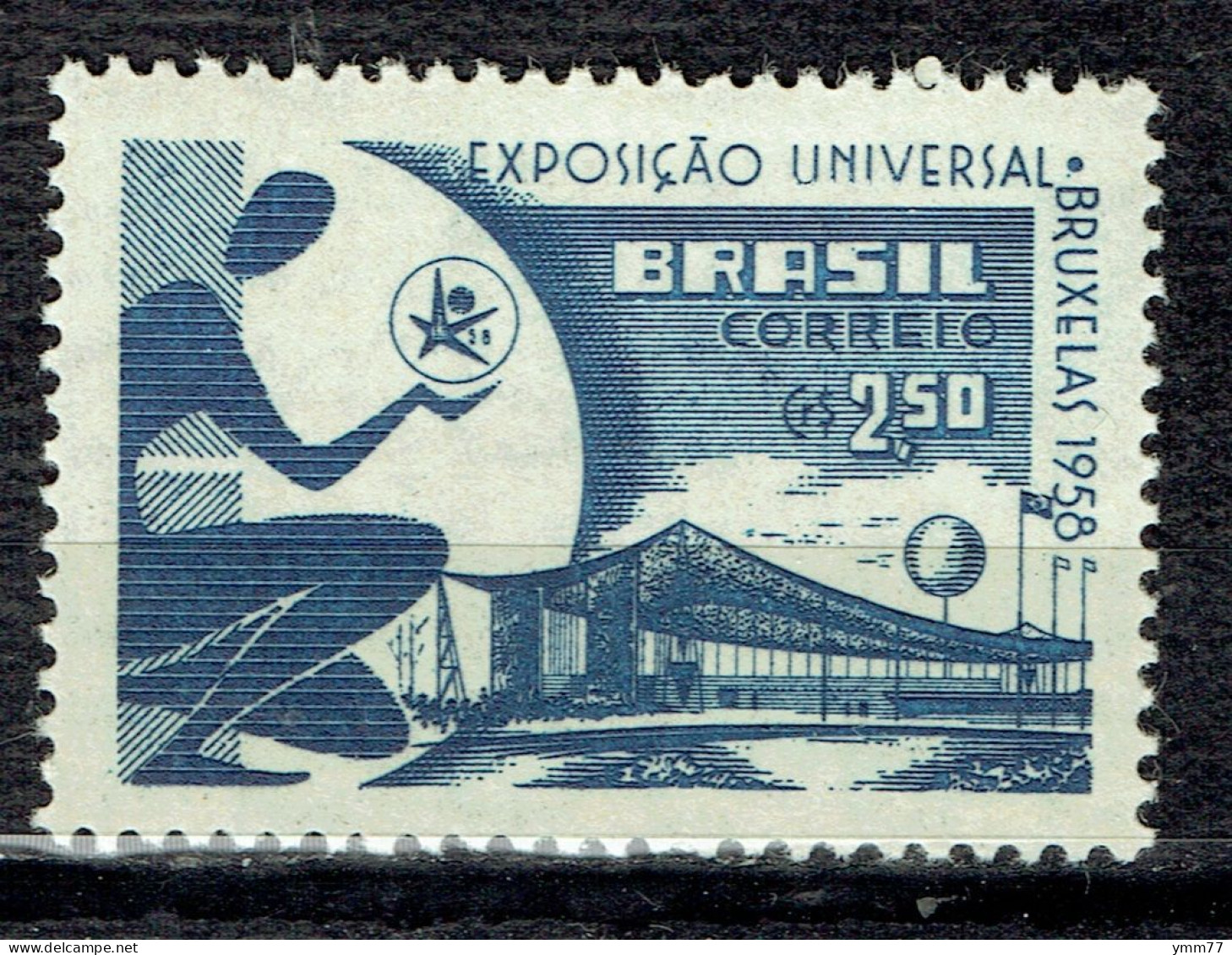 Exposition De Bruxelles : Pavillon Brésilien - Unused Stamps