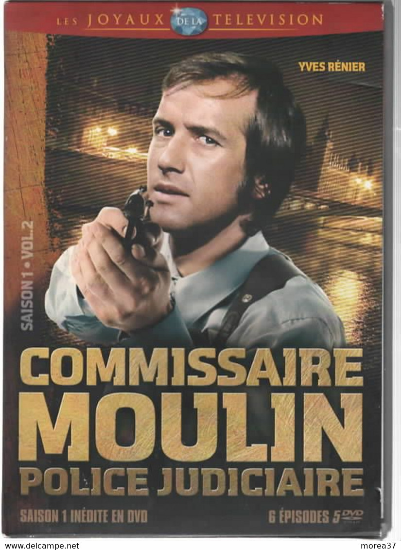 COMMISSAIRE MOULIN Police Judiciaire  Saison 1 Volume 2   Inédite En DVD  (5 DVDs) Avec Yves RENIER  C46 - TV Shows & Series