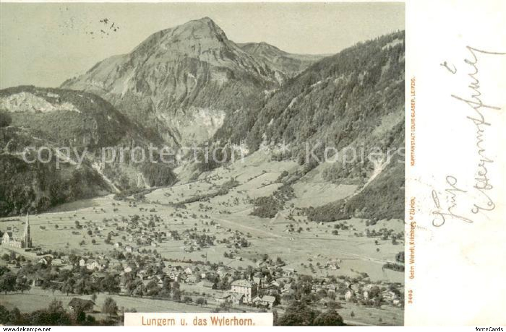 13816281 Lungern OW Mit Wylerhorn  - Autres & Non Classés