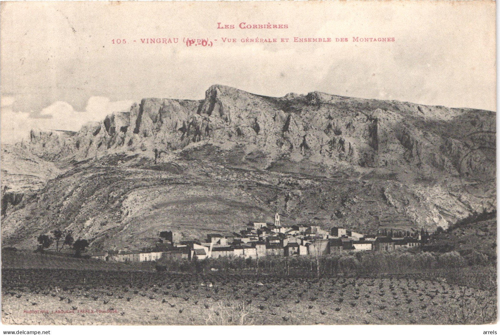 FR66 VINGRAU - Labouche 105 - Vue Générale Et Ensemble Des Montagnes - Belle - Autres & Non Classés