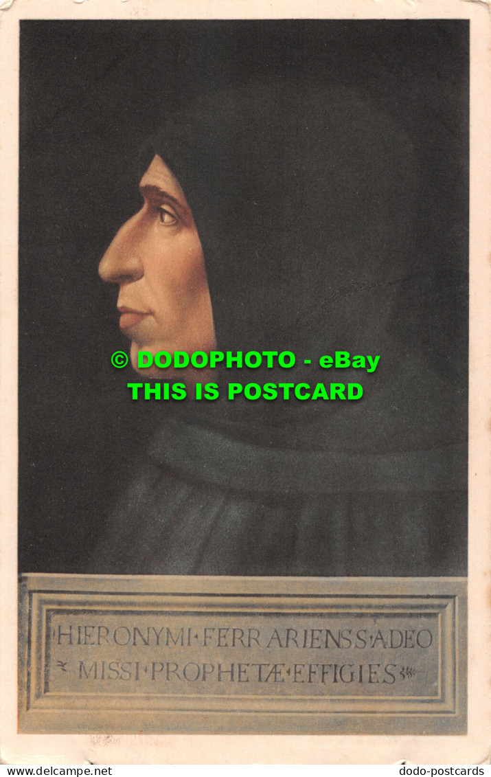 R498619 Firenze. Museo S. Marco. Fra Bartolomeo. Girolamo Savonarola. Roberto Ho - World