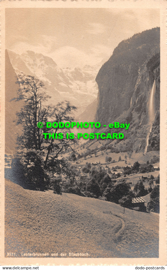 R498620 Lauterbrunnen Und Der Staubbach. Kilchberg - World