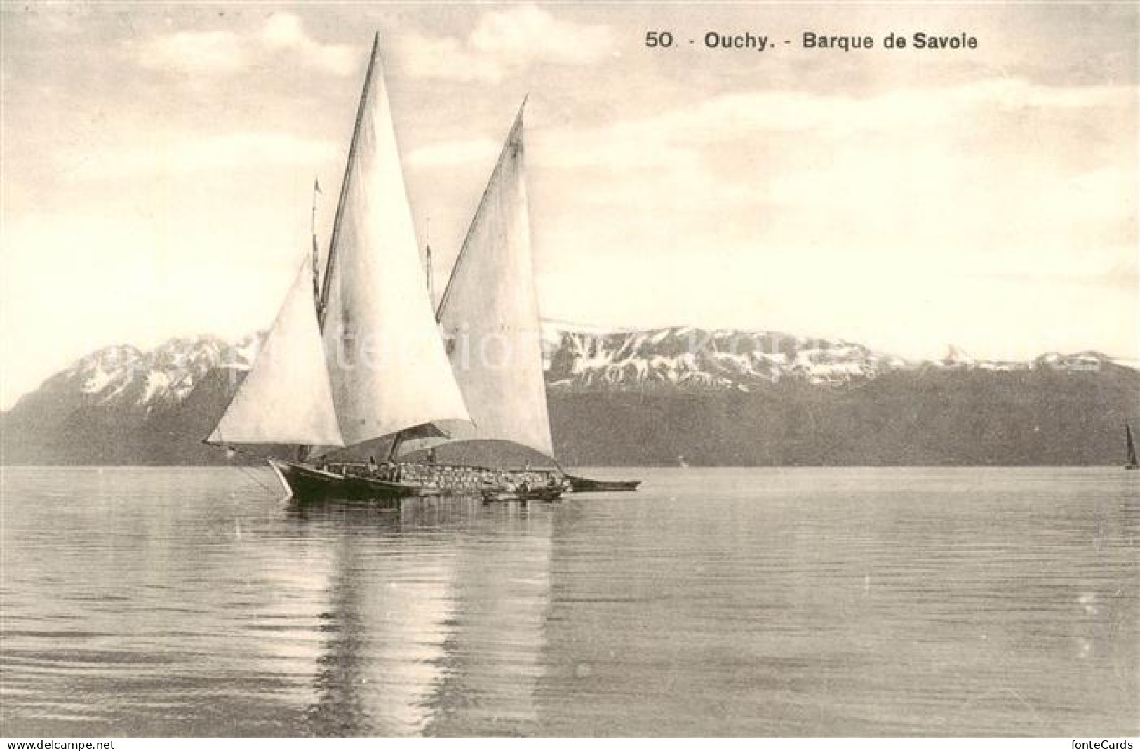 13816248 Ouchy Lausanne VD Barque De Savoie  - Other & Unclassified