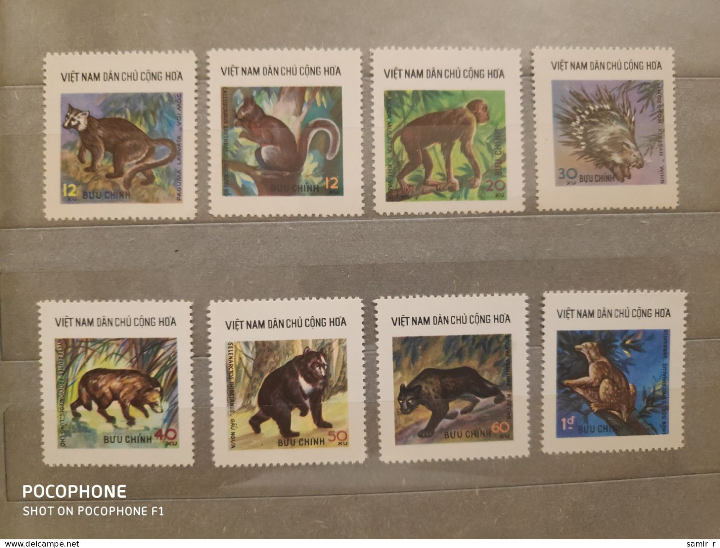 1976	Vietnam	Animals (F93) - Viêt-Nam