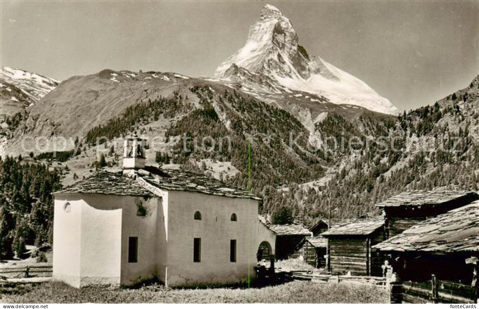 13816203 Zermatt VS Winkelmatten Und Matterhorn Zermatt VS - Andere & Zonder Classificatie