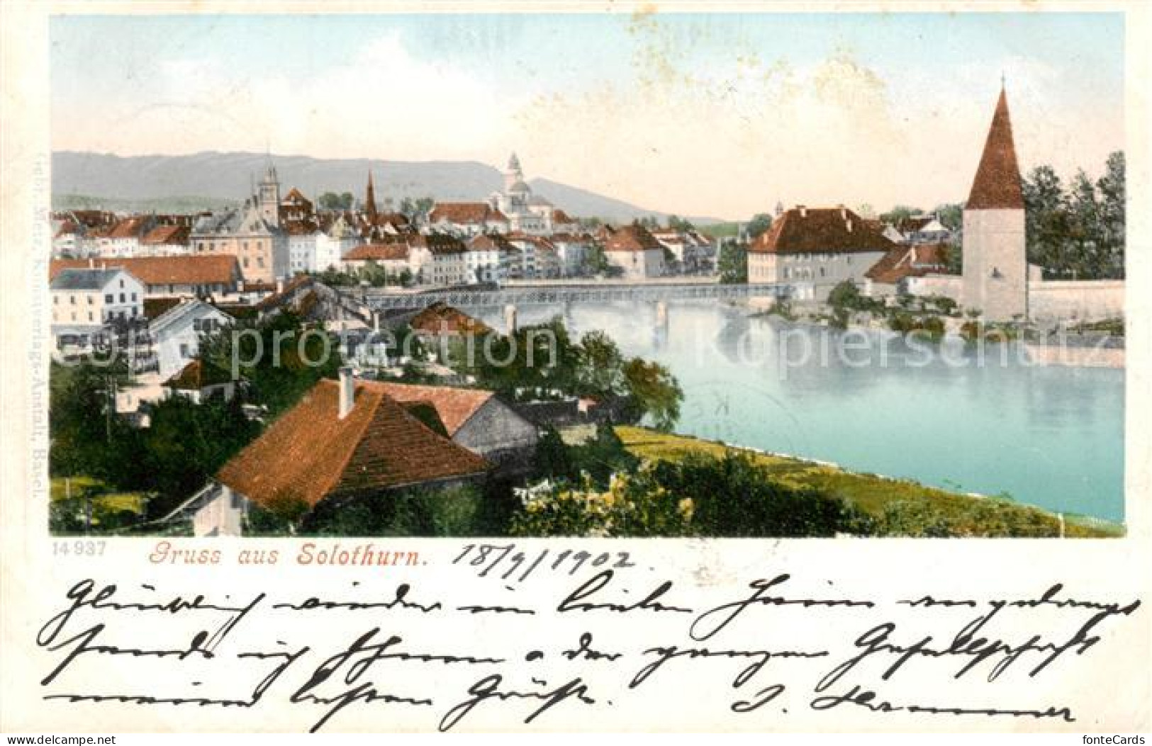 13816191 Solothurn Panorama Solothurn - Other & Unclassified