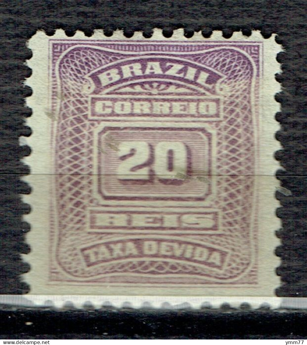 Timbre Taxe 20 R. Violet - Timbres-taxe