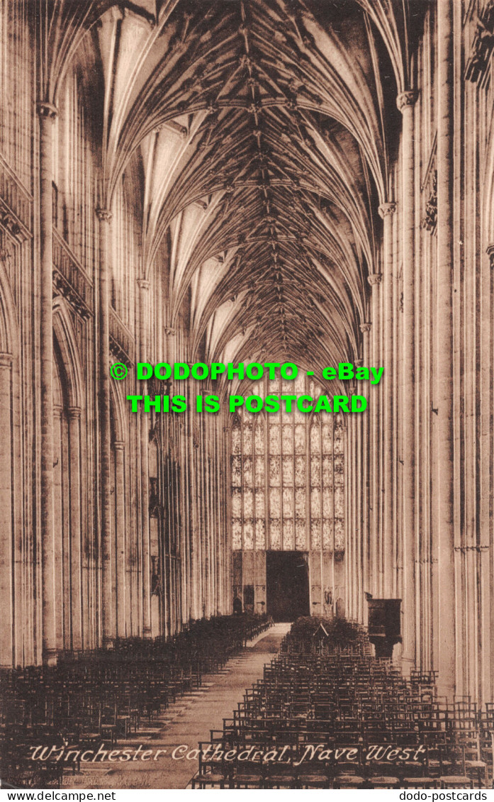 R498654 Winchester Cathedral. Nave West. F. Frith. No. 19411 - Mundo