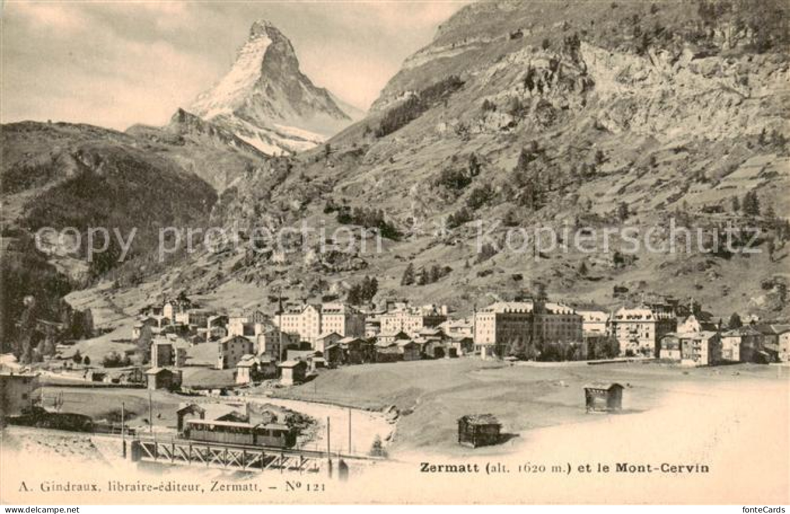 13816150 Zermatt VS Et Le Mont Cervin Zermatt VS - Autres & Non Classés