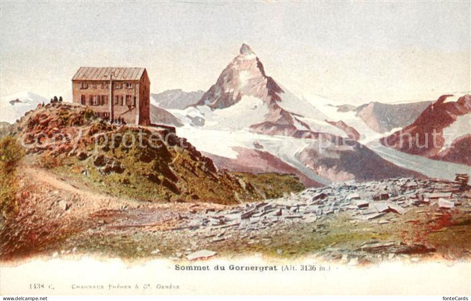 13816144 Gornergrat Zermatt VS Mit Matterhorn  - Autres & Non Classés