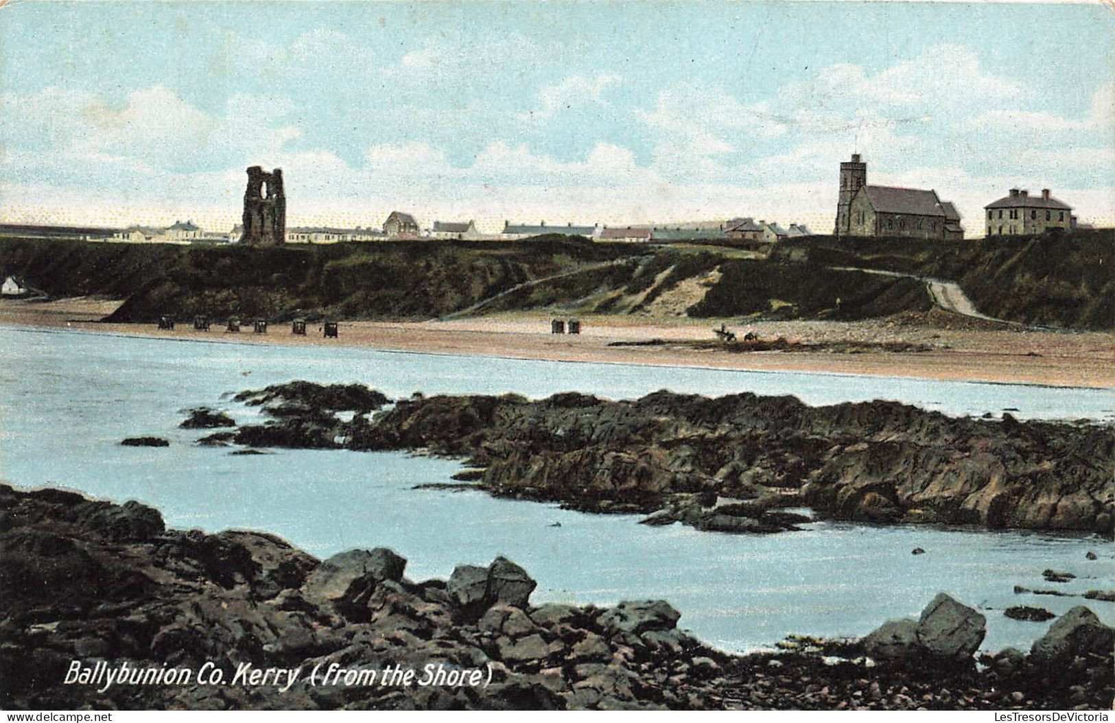 IRLANDE - Ballybunion Co . Kerry (from The Shore) - Colorisé - Carte Postale Ancienne - Andere & Zonder Classificatie