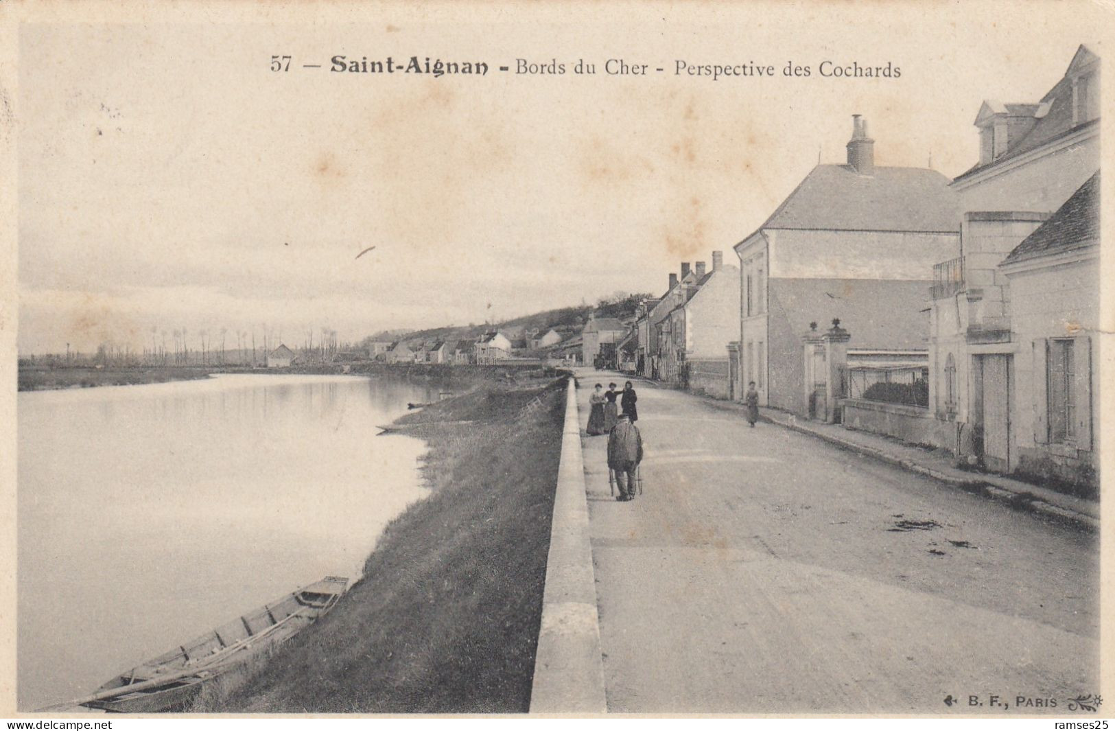 (266) CPA  Saint Aignan  Perspective Des Cochards - Saint Aignan