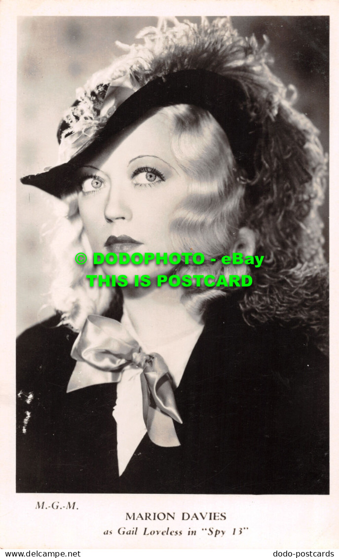 R498785 Marion Davies. As Gail Loveless In Spy 13. M. G. M - Mundo