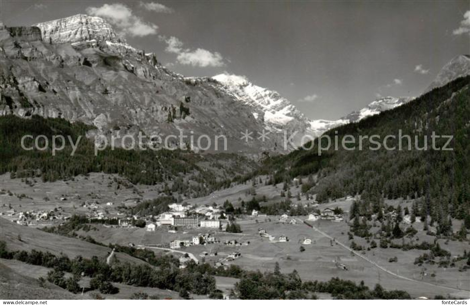 13816033 Leukerbad Loueche-les-Bains VS Mit Rinderhorn Balmhorn Und Gitzifurgge  - Autres & Non Classés