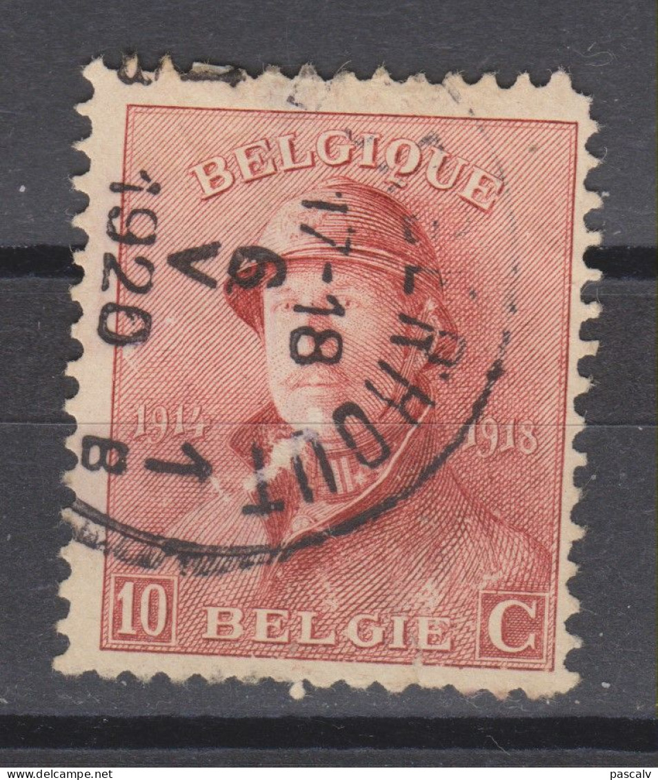 COB 168 Oblitération Centrale BORGERHOUT Aminci Et Petite Déchirure - 1919-1920  Re Con Casco