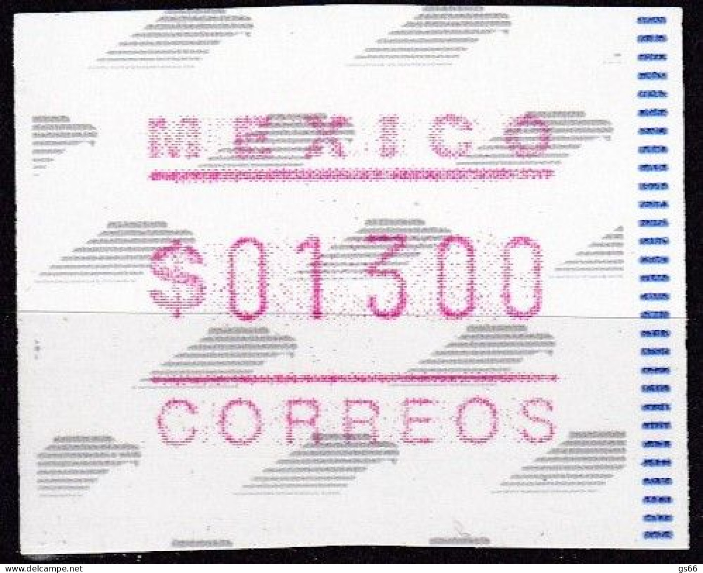 Mexico, 1992, ATM 3, MNH **, - Mexique