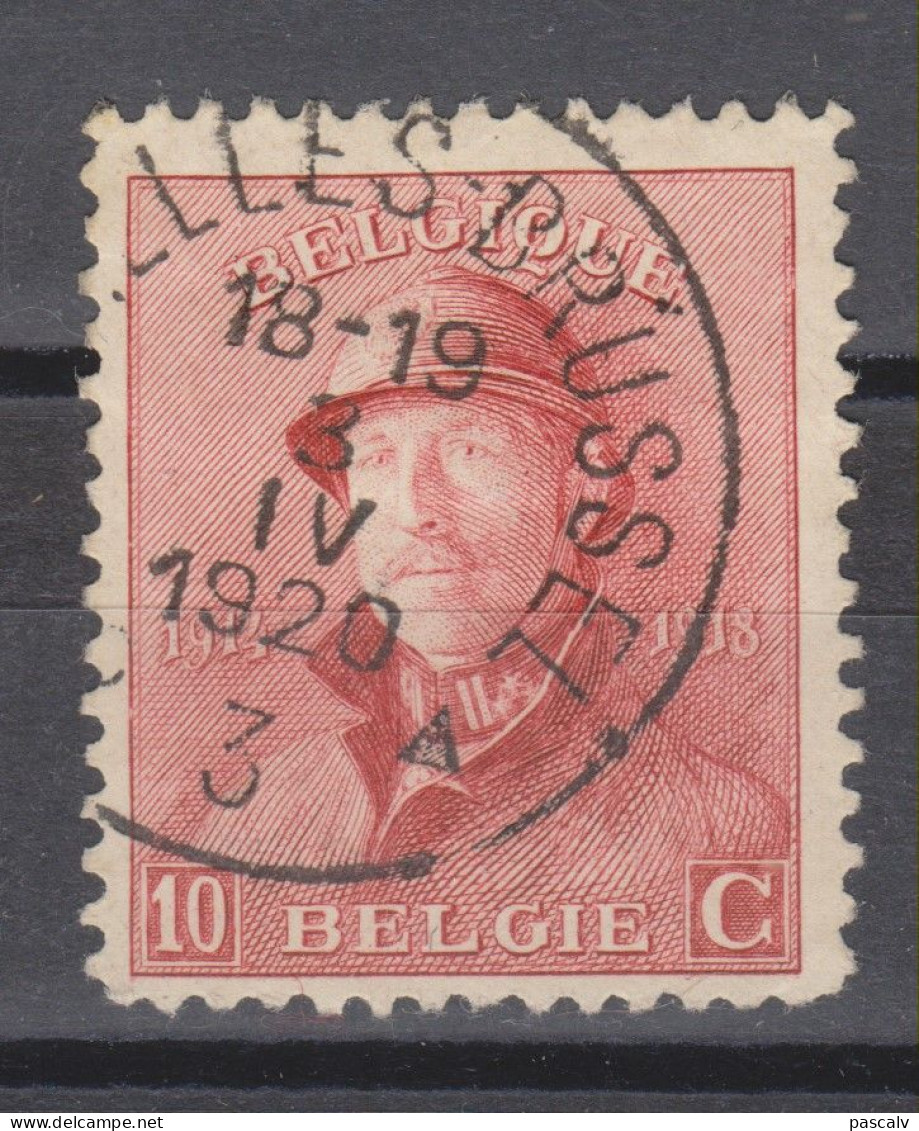 COB 168 Oblitération Centrale BRUXELLES 3 - 1919-1920 Albert Met Helm