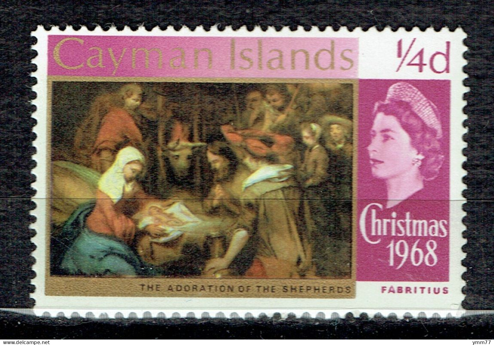 Noël. L'Adoration Des Bergers : Par Barent Fabritius - Cayman (Isole)