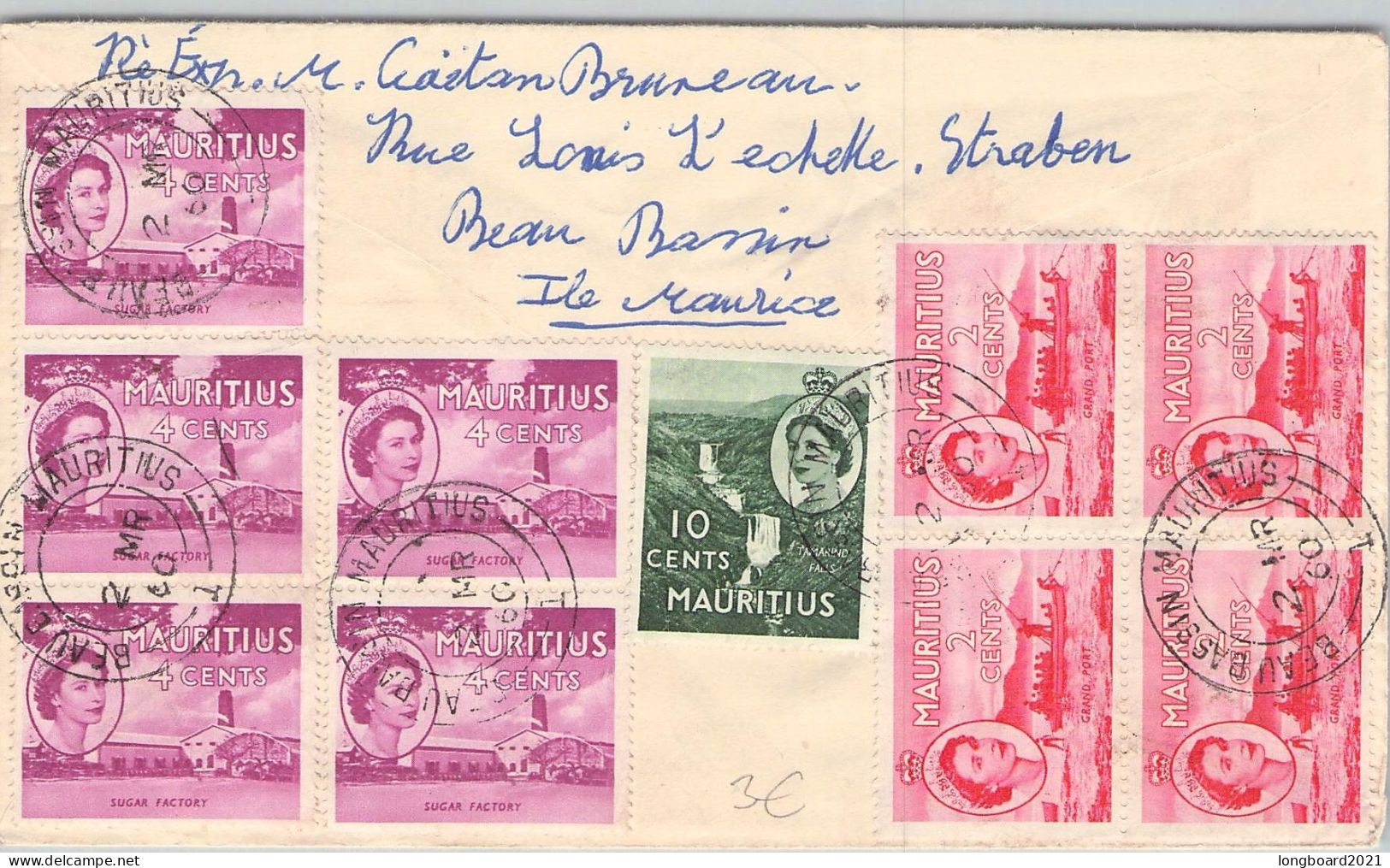 MAURITIUS - AIRMAIL 1960 - GDR / 6321 - Maurice (...-1967)