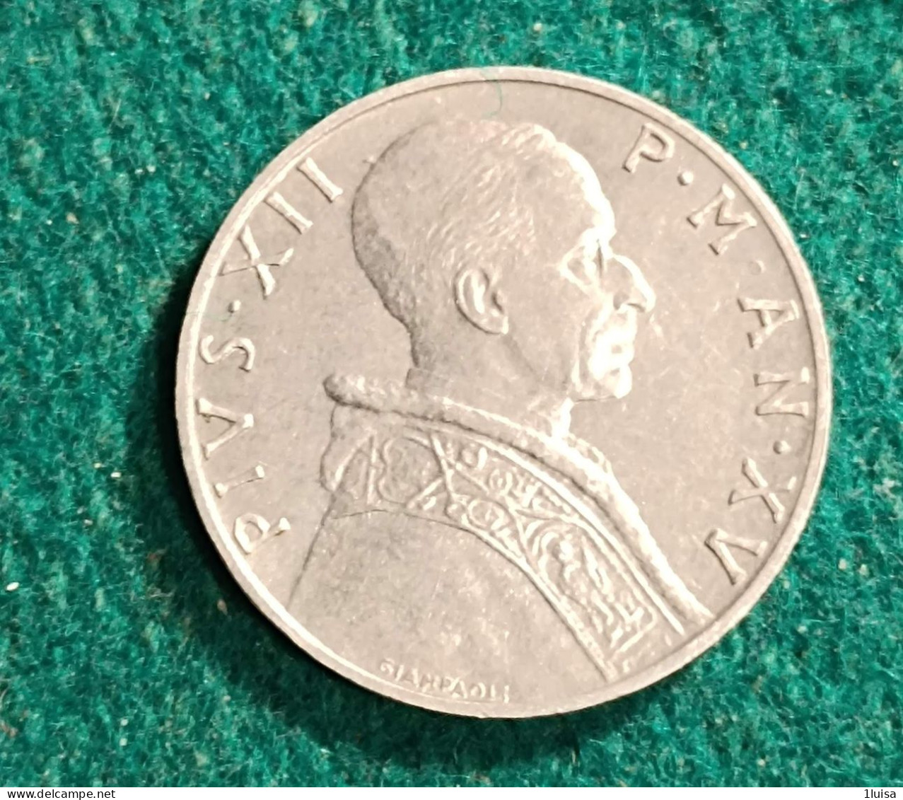 Vaticano 5 Lire 1955 - Vaticano