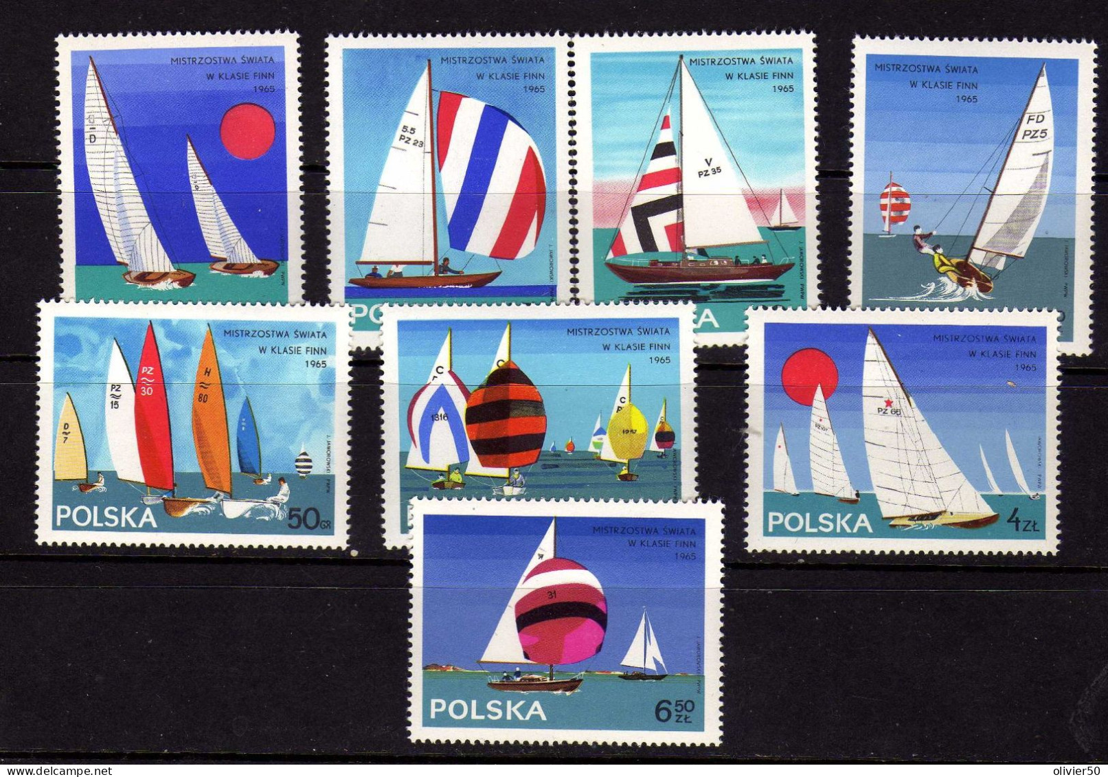 Pologne - Sports - Voile -- Neufs** - MNH - Nuevos