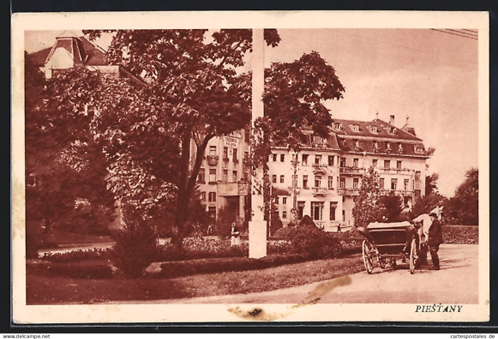 AK Piestany, Ciastka Z Thermia Palace Hotel  - Slovaquie