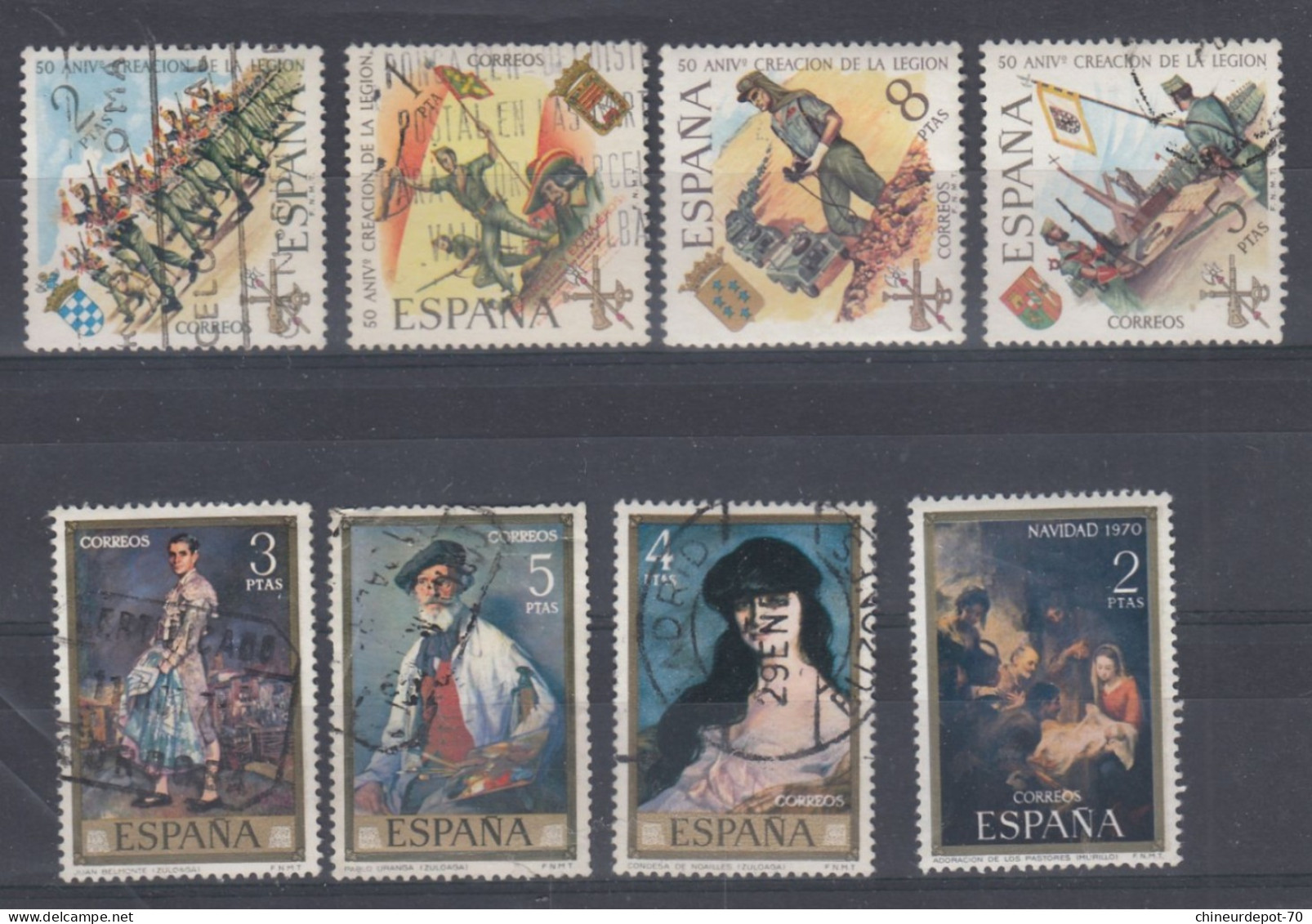 TIMBRES ESPANA ESPAGNE SPAIN NON Classés - Other & Unclassified