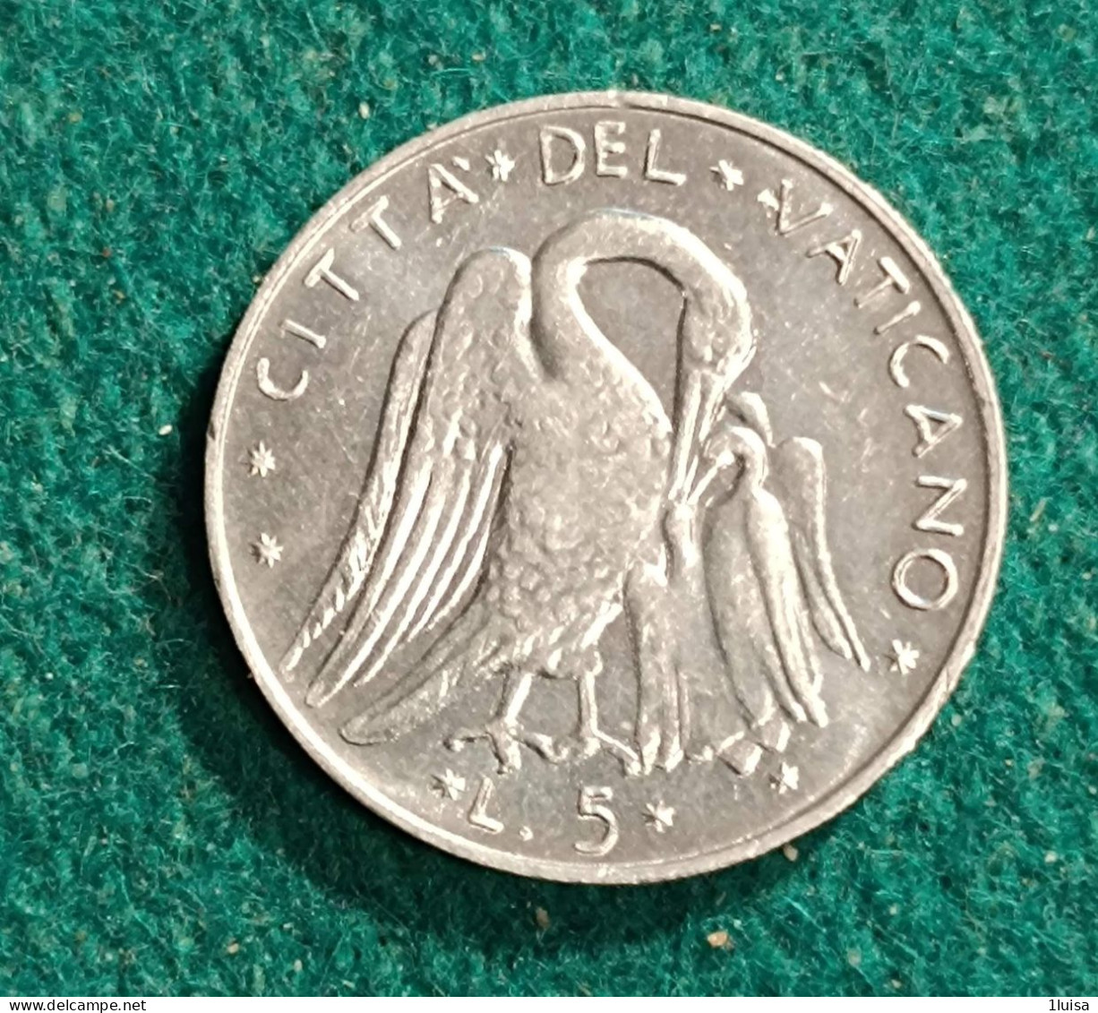 Vaticano 5 Lire 1977 - Vaticano (Ciudad Del)