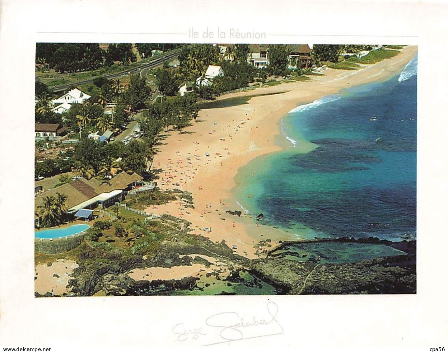 île De La Réunion - Vue Aérienne - Plage De BOUCAN CANOT à SAINT-GILLES - Autres & Non Classés