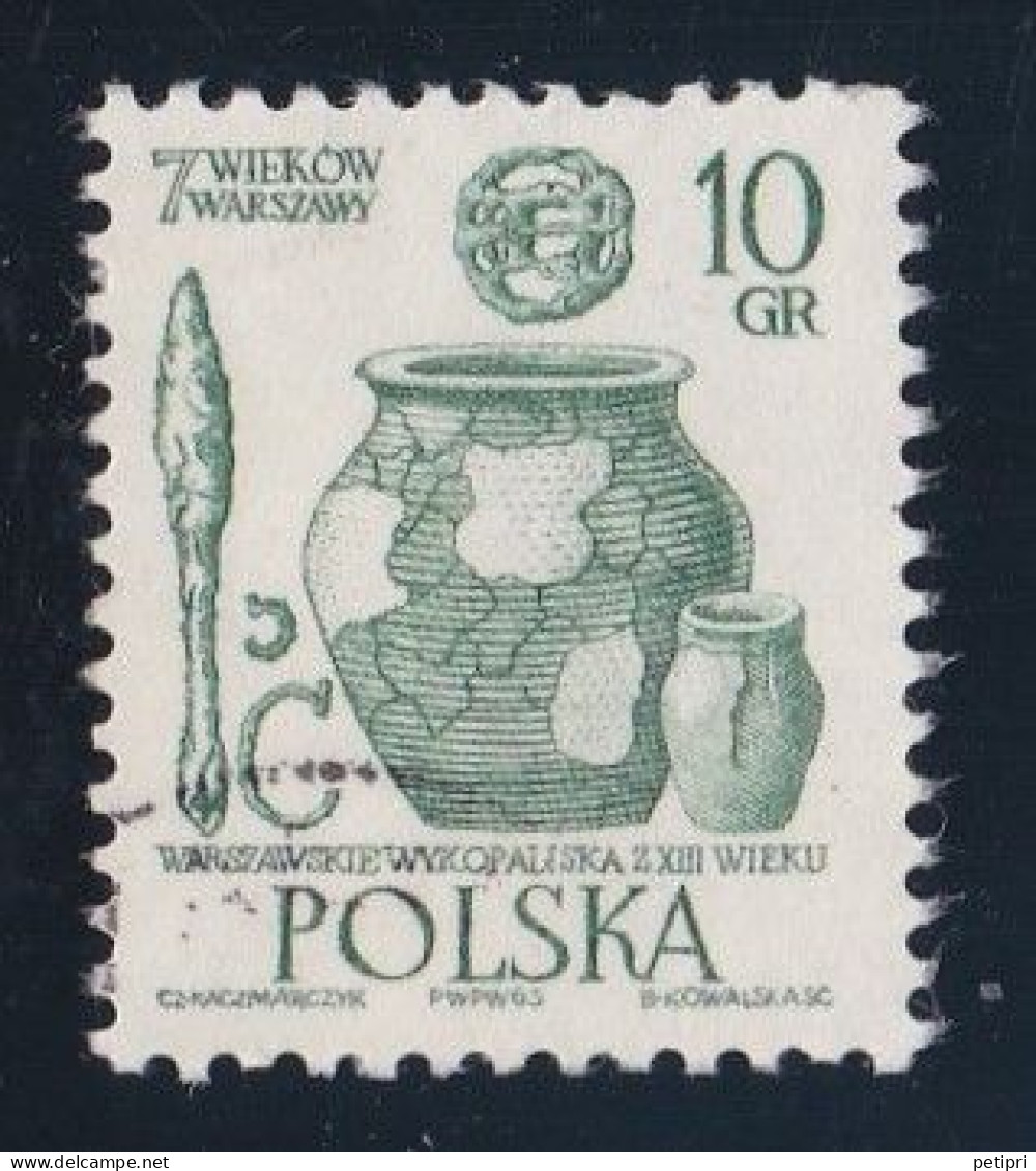 Pologne - République 1961 - 1970   Y & T N °  1450  Oblitéré - Oblitérés