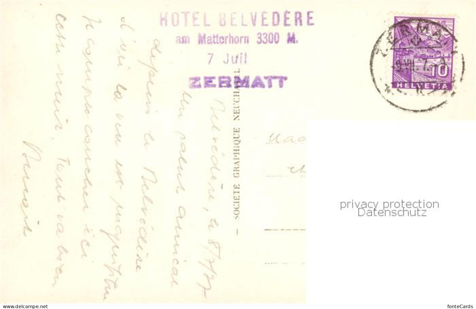 13815518 Zermatt VS Hotel Belvedere Am Fusse Des Matterhorn Zermatt VS - Other & Unclassified
