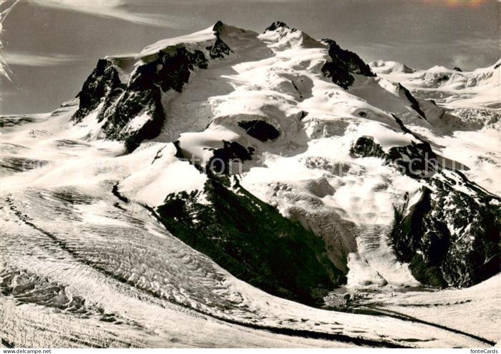 13811232 Zermatt VS Gornergrat Monte Rosa Gornergletscher Und Grenzgletscher Zer - Other & Unclassified